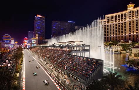 MGM Resorts Reveals Bellagio Fountains Grandstands for Formula 1 Las ...