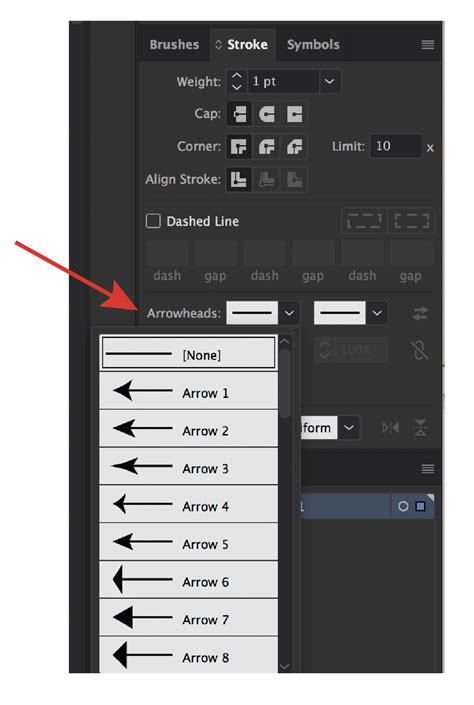 Solved: How to add an arrow shape? - Adobe Support Community - 9929722