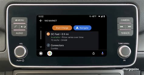 ChargePoint’s app for locating EV juicing spots arrives on Android Auto