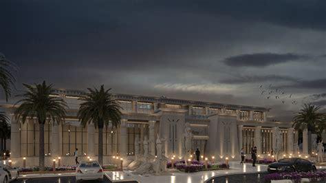 pharaonic style architecture design :: Behance