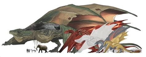 Vhagar vs Balerion vs Smaug Size : r/HouseOfTheDragon