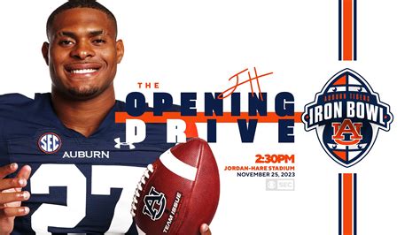 The Opening Drive: Auburn vs. Alabama - Auburn Tigers - Official ...