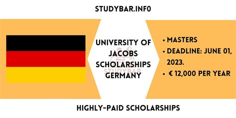 University of Jacobs Scholarships Germany