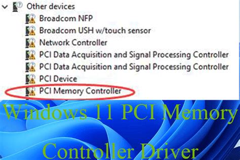 5 Ways Fix PCI Memory Controller Driver Issue Win11/10 & Download