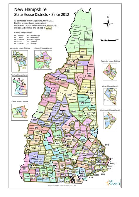 Nh County Map With Towns - Agathe Laetitia