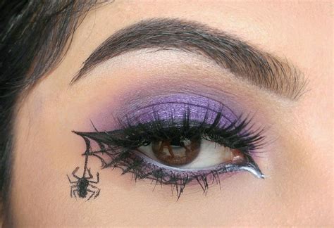 Spider-web eye ️️ detials are on my Instagram: firepixie_ #makeup # ...