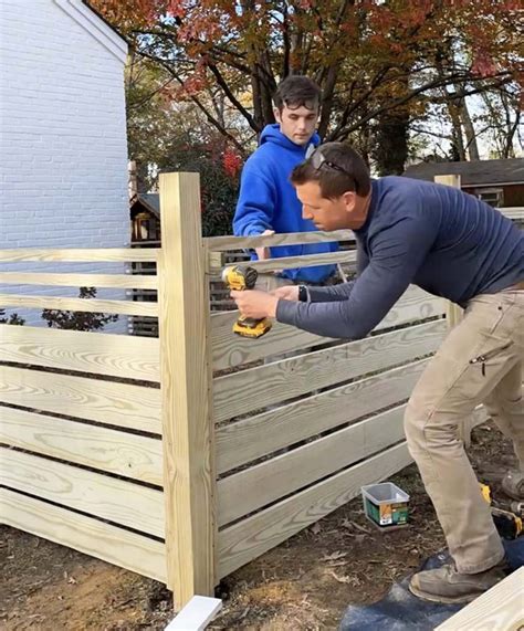 How to Build a Horizontal Fence That Looks Great on Both Sides