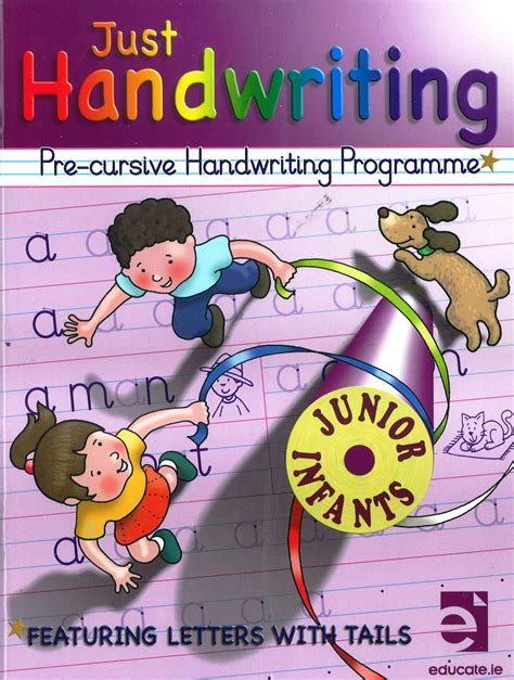 Just Handwriting: Pre-Cursive Handwriting Programme - Junior Infants - Workbook & Practice Copy