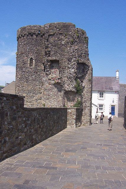 carmarthen castle 01 | Carmarthen castle, Welsh castles, Castle