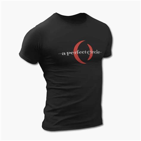 A Perfect Circle T-Shirt, A Perfect Circle Logo Black Tee Shirt, Hard Rock Merchandise – Metal ...