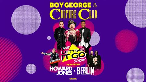 Boy George & Culture Club announce dates for The Letting It Go Show 2023 tour - X101 Always Classic