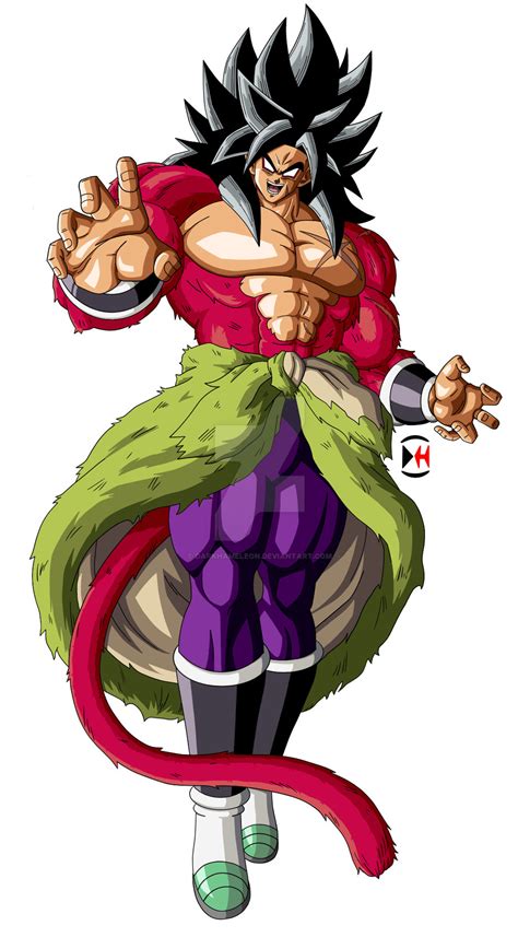 Broly Super Saiyan 4 by Darkhameleon on DeviantArt