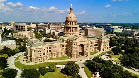 Texas State Capitol - Drone Photography