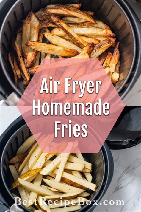 Air Fryer French Fries Recipe HOMEMADE, HEALTHY | Best Recipe Box