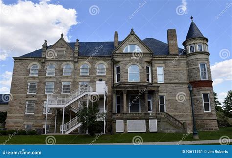 Sandusky County Jail and Sheriff`s House Editorial Photo - Image of ...