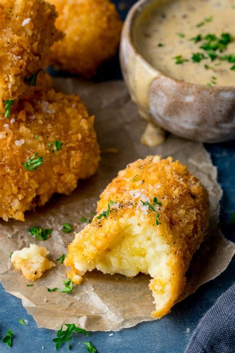 Baked Potato Croquettes with Cheese - Nicky's Kitchen Sanctuary