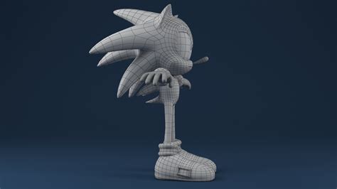 Sonic Hedgehog Character 3D Model - TurboSquid 1446632