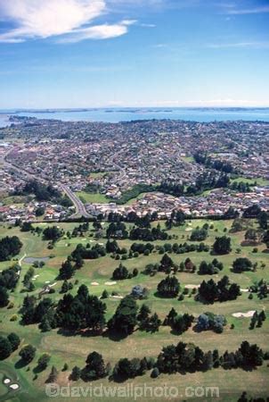 Pakuranga Country Club Golf Course, Auckland _ aerial