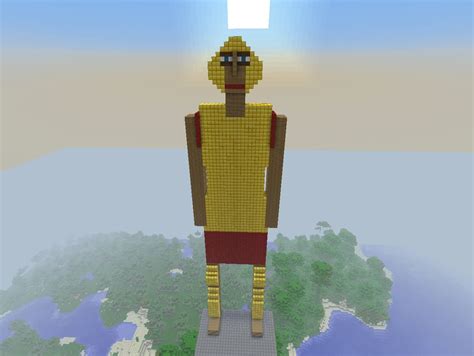 Hoplite/Warrior Statue Minecraft Map