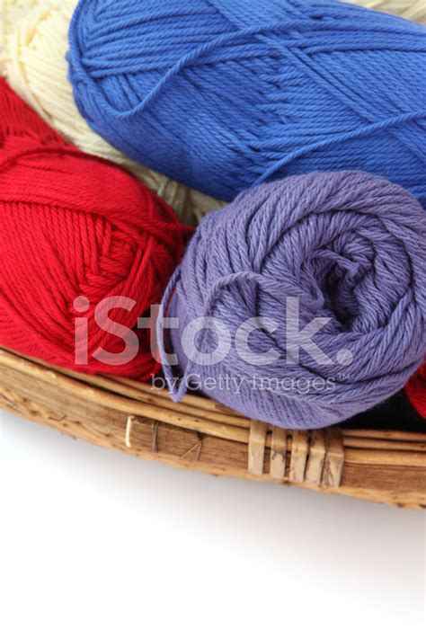 Yarn In A Basket Stock Photo | Royalty-Free | FreeImages