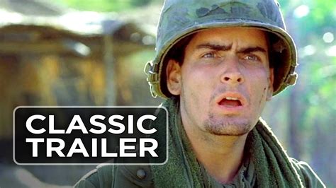 Platoon Official Trailer #1 - Charlie Sheen, Keith David Movie (1986) HD - YouTube