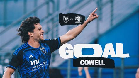 WATCH: CADE COWELL SCORES IN THREE MINUTES VS C.D. OLIMPIA | San Jose ...