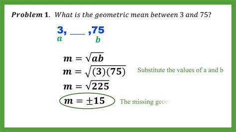 GEOMETRIC MEAN Part 1 - YouTube