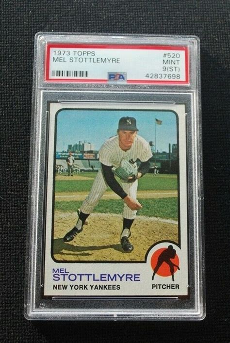 Auction Prices Realized Baseball Cards 1973 Topps Mel Stottlemyre