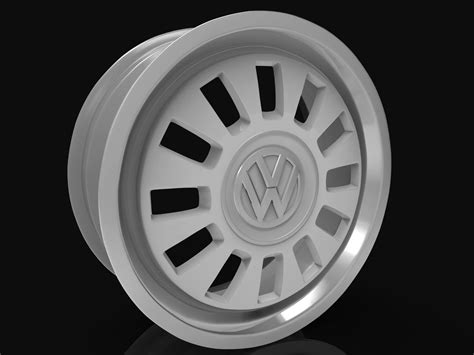 Volkswagen Classic Up Wheel 3D | CGTrader