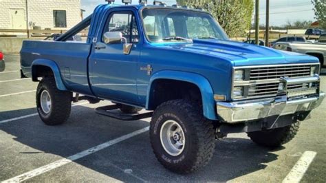 1984 Chevy Silverado 4x4 lifted K10