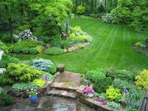 Large backyard landscaping, Large yard landscaping, Backyard landscaping