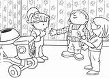 Dizzy Wendy And Bob Meet Mrs Barbara Bentley coloring Page  sketch template