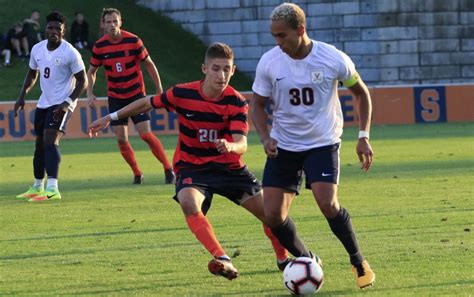 Men's Soccer comes up short against No. 22 Virginia