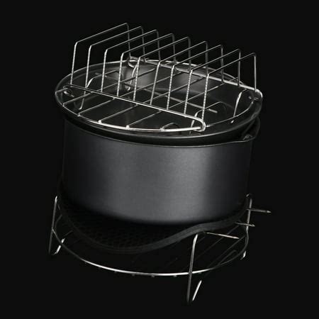 Fdit 7Pcs/Set Barbecue Air Fryer Accessories Set Kit Parts Home Kitchen Tool for 3.6L, Air Fryer ...