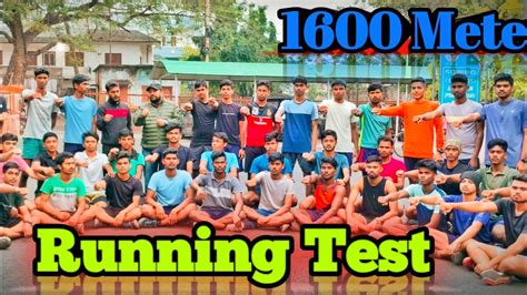 Running Test | 1600 Meter Running Test | Army Running Test - YouTube