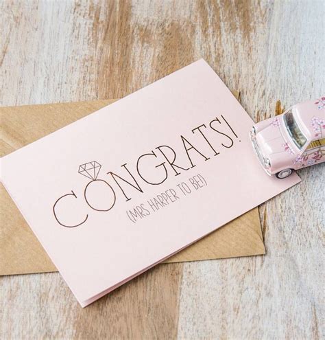 Congratulations On Your Engagement Card in 2020 | Engagement cards ...