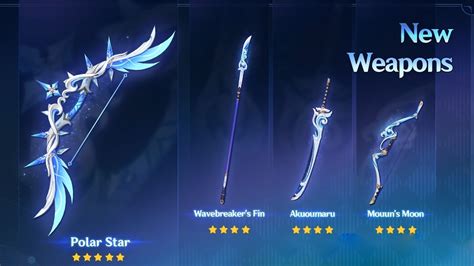 The Genshin Impact Polar Star Bow and every other new weapon in 2.2 - Games News