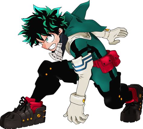 My Hero Academia Midoriya Izuku Official Art Png Image With | Images ...