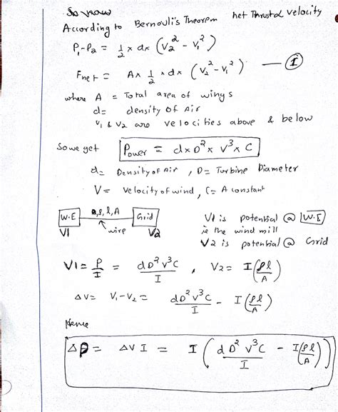 Wind Power Equation Derivation - Tessshebaylo