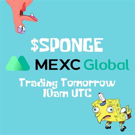 Meme Coin Top Performer $SPONGE Price to Explode – Lists on MEXC ...