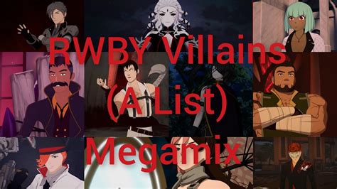 Rwby Villains(A list)Megamix - YouTube