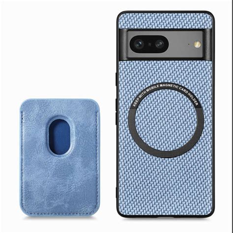 Google Pixel 7A Woven Textured Leather Case with RFID Blocking Magnetic ...