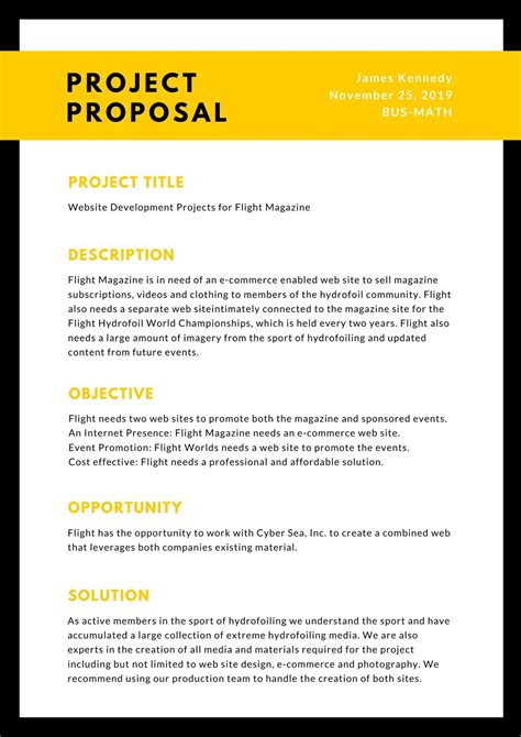 Canva Proposal Templates