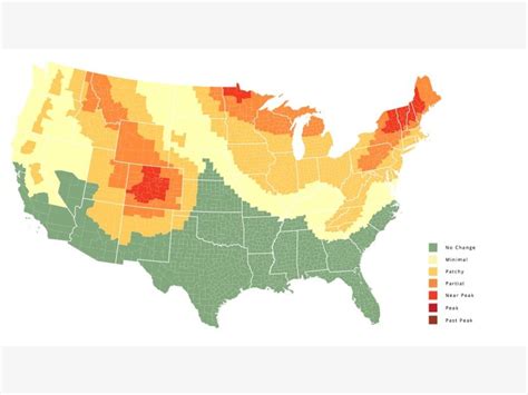 Wisconsin Fall Color 2017: Interactive Map County-By-County | Greendale ...