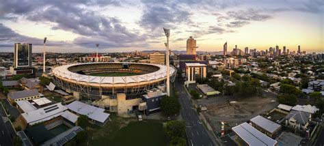 Aerial Drone Photography The Gabba - DroneAce Brisbane