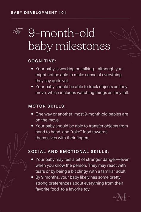 Guide to 9-Month Milestones for Baby - Motherly