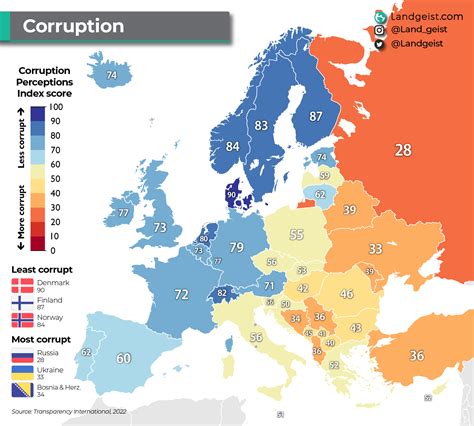 Political Corruption Map