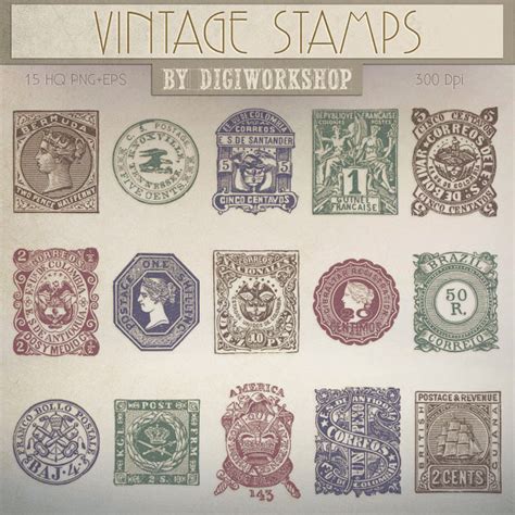 Free Vintage Stamp Cliparts, Download Free Vintage Stamp Cliparts png ...