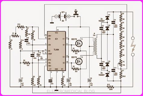 ELECTRONIC EQUIPMENT REPAIR CENTRE : HIGH VOLTAGE GENERATOR CIRCUIT ELECTRONIC PROJECT