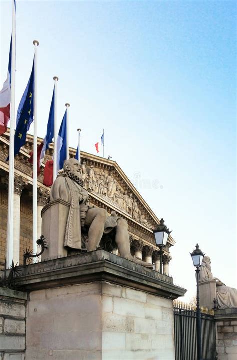 The French National Assembly, Paris, France Stock Image - Image of landmark, city: 88460355